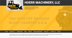 Desktop Screenshot of hoerrmachinery.com